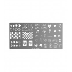 Placa de stamping Love