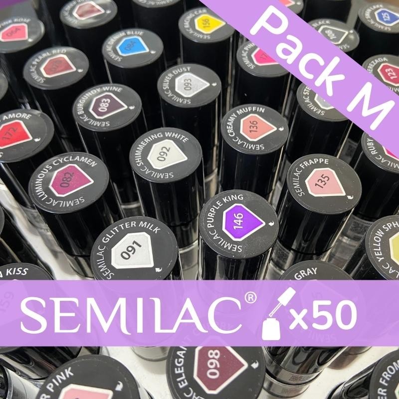 Pack esmaltes Semilac M