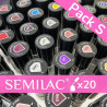 Pack de vernis Semilac S | MaterielEsthetique.fr