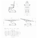Table électrique B-Light (4 moteurs) | Distributeur officiel de WEELKO