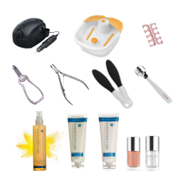 Pack basic pour une pédicure professionnelle avec tous les accessoires nécessaires