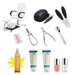 Pack Pédicure Luxe avec tous les accessoires nécessaires pour une pédicure parfaite