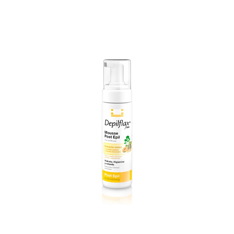 Post epil mousse 200 ml. | Official distributor of Depilflax. Speci...