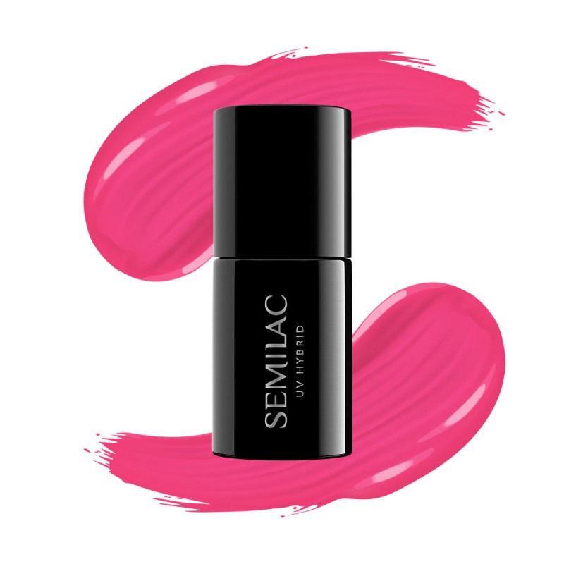 Semilac nail polish nº8 (Intense pink) | Official distributor of Se...