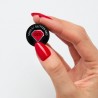 Semilac nail polish nº25 (Glitter red) | Official distributor of Se...
