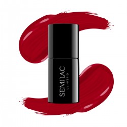 Semilac nail polish nº27 (Intense red) | Official distributor of Se...