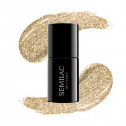 Semilac nail polish nº37 (Gold disco) | Official distributor of Sem...