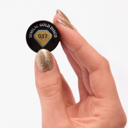 Semilac nail polish nº37 (Gold disco) | Official distributor of Sem...