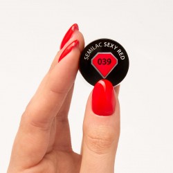 Semilac nail polish nº39 (Sexy red) | Official distributor of Semil...