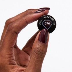 Esmalte Semilac nº076 (Black Coffee) | MaterialEstetica.com