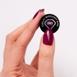 Semilac nail polish nº83 (Burgundy Wine) | Official distributor of ...