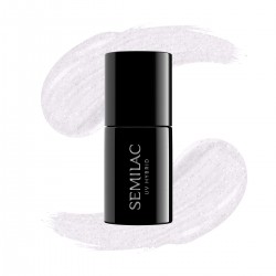 Esmalte Semilac nº092 (Shimmering White) | MaterialEstetica.com