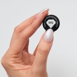 Esmalte Semilac nº092 (Shimmering White) | MaterialEstetica.com