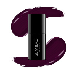 Vernis Semilac nº99 (Dark Purple Wine) | MaterielEsthetique.fr