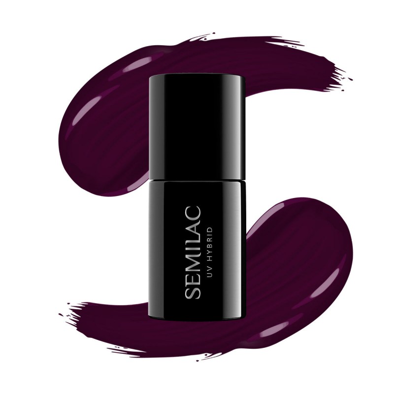 Semilac nail polish nº99 (Dark Purple Wine) | Official distributor ...