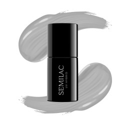 Vernis Semilac nº105 (Stylish gray) | MaterielEsthetique.fr