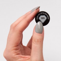 Esmalte Semilac nº105 (Stylish gray) | MaterialEstetica.com