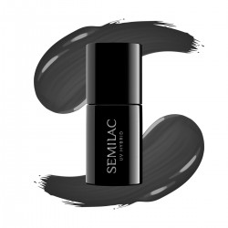 Esmalte Semilac nº108 (Metallic Black) | MaterialEstetica.com
