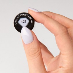 Esmalte Semilac nº127 (Violet Cream) | MaterialEstetica.com