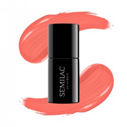Esmalte Semilac nº132 (Orange Lollipop) | MaterialEstetica.com