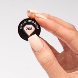 Esmalte Semilac nº208 (Business Line - Mild Beige) | MaterialEsteti...