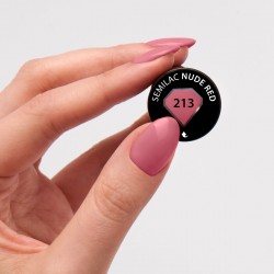 Esmalte Semilac nº213 (Business Line - Nude Red) | MaterialEstetica...