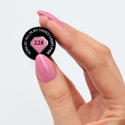 Semilac nº228 (All in my hands Light Pink) | Official distributor o...