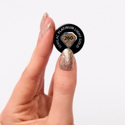 Esmalte Semilac nº260 (Platinum - Light Gold) | MaterialEstetica.com