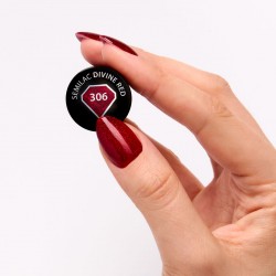 Esmalte Semilac nº306 (Divine Red) | MaterialEstetica.com
