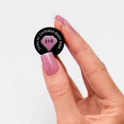 Semilac nº319 Shimmer Dust Pink 7ml | Official distributor of Semil...