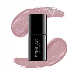 Esmalte Semilac nº320 Shimmer Dust Beige | MaterialEstetica.com
