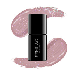 Vernis Semilac nº320 Shimmer Dust Beige 7ml | MaterielEsthetique.fr