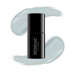 Nail polish Semilac nº323 (Icy Mint Shimmer)