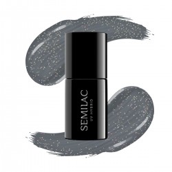 Nail polish Semilac nº326 (Foggy Gray Shimmer)