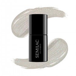Nail polish Semilac nº328 (Chilled Beaige Shimmer)