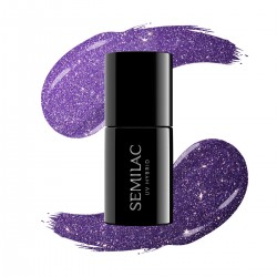 Semilac nº329 Magnetic Glow Cat Eye (Brave Violet) | Official distr...