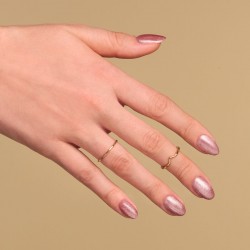 Esmalte Semilac nº332 Magnetic Glow Cat Eye (Pink My Dust) | Materi...