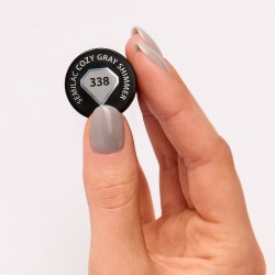 Esmalte Semilac nº338 (Cozy Gray Shimmer) | MaterialEstetica.com
