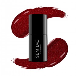 Semilac nº347 Semilac Pretty Red Glitter | Official distributor of ...
