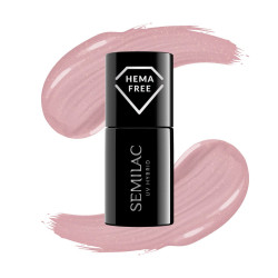 Vernis Semilac nº376 (Pink Diamond) | MaterielEsthetique.fr