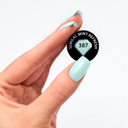 Esmalte Semilac nº387 (Mint Refresh) | MaterialEstetica.com