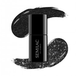 Esmalte Semilac nº394 (Sparkling Midnight Date) | MaterialEstetica.com