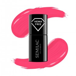 Nail polish Semilac nº435 (Friendly Magenta) | Official distributor...