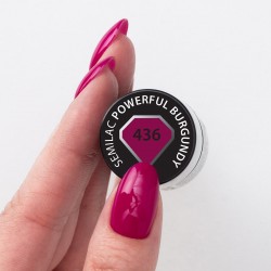 Esmalte Semilac nº436 (Powerful Burgundy) | MaterialEstetica.com