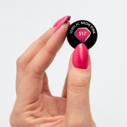 Semilac nail polish nº517 (Neon Pink) | Official distributor of Sem...