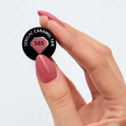 Esmalte Semilac nº585 (Caramel Tan) | MaterialEstetica.com
