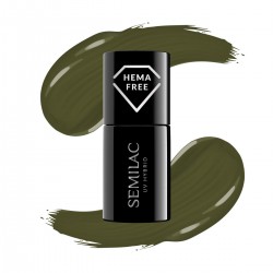 Esmalte Semilac nº421 (Baobab Green) | MaterialEstetica.com