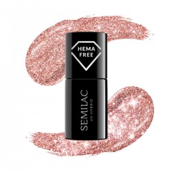 Nail polish Semilac nº458 (Sparkling Rosé) | Official distributor o...