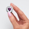 Semilac T17 Top No Wipe Sparkling Pink 7ml | Official distributor o...