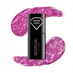 Esmalte Semilac nº462 (Pink Bubbles) | MaterialEstetica.com